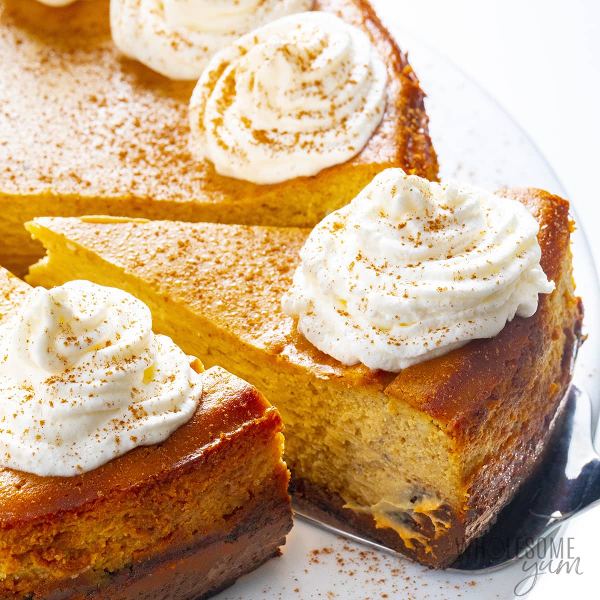 Keto Pumpkin Cheesecake