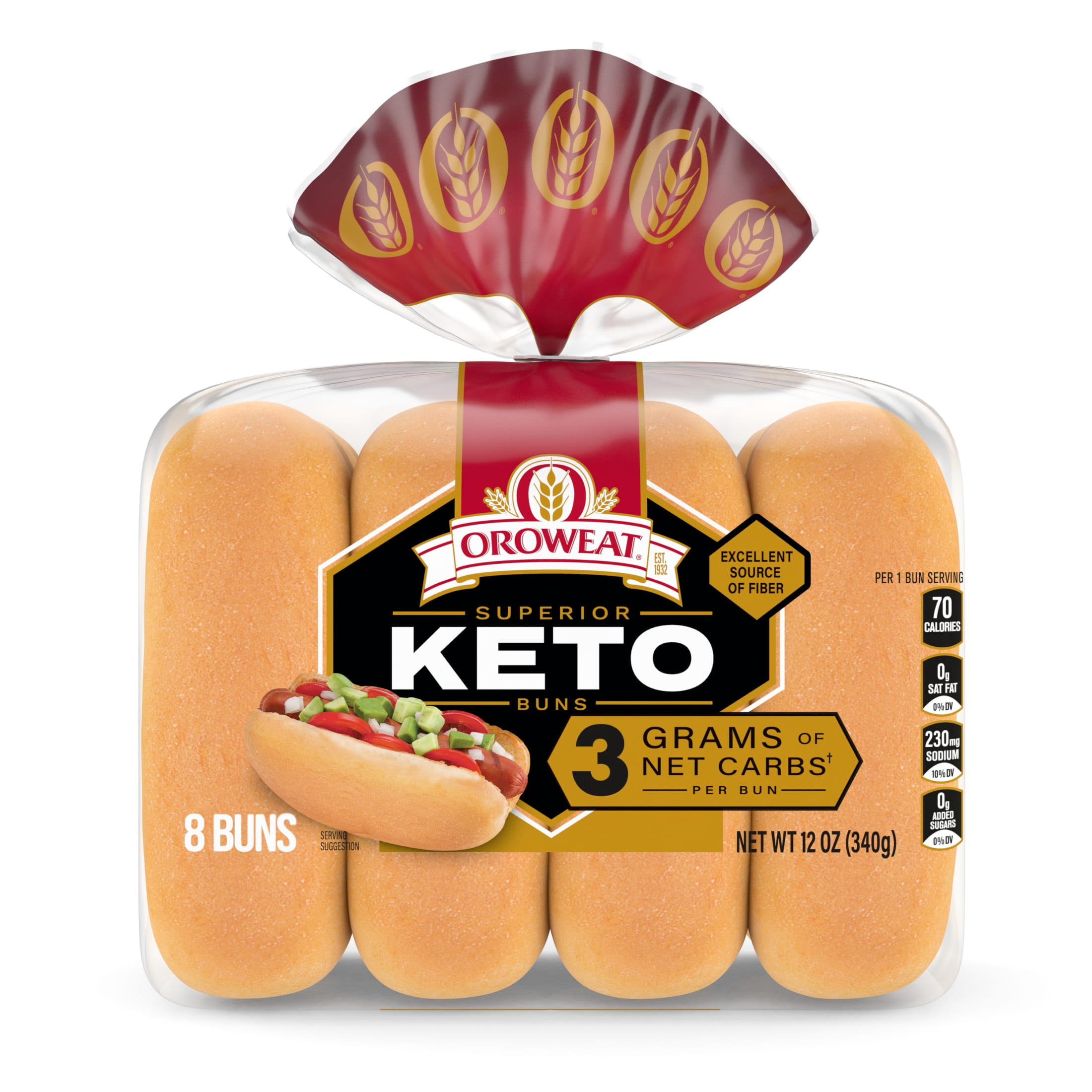 Keto Hot Dog Buns