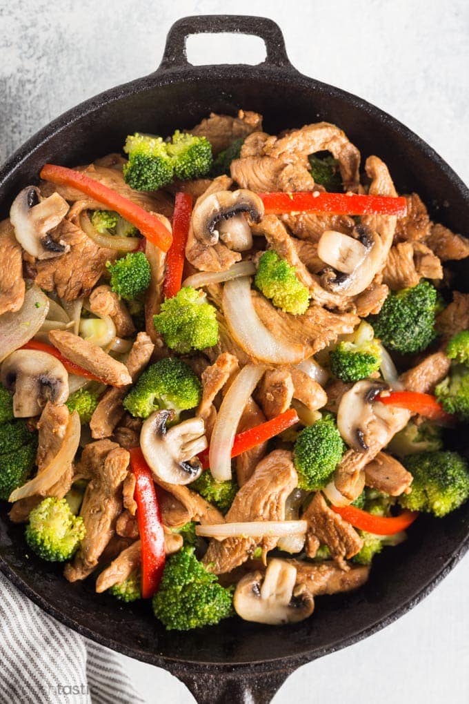 Keto Stir Fry Dish