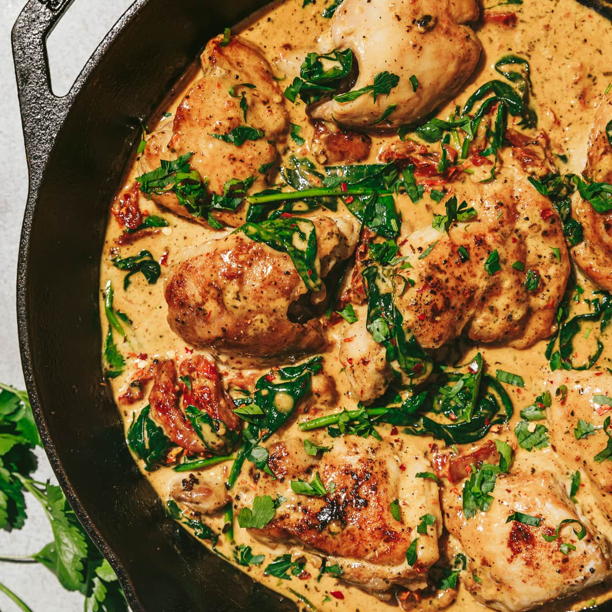 Keto Tuscan Chicken