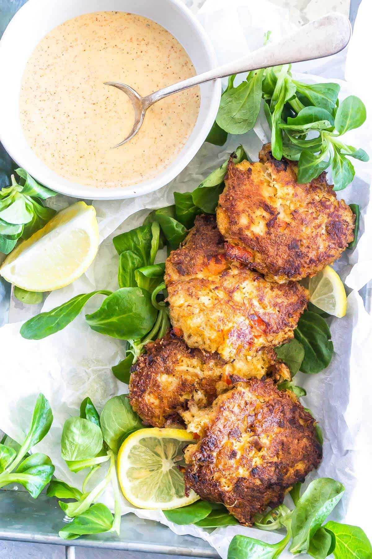 Keto Crab Cakes