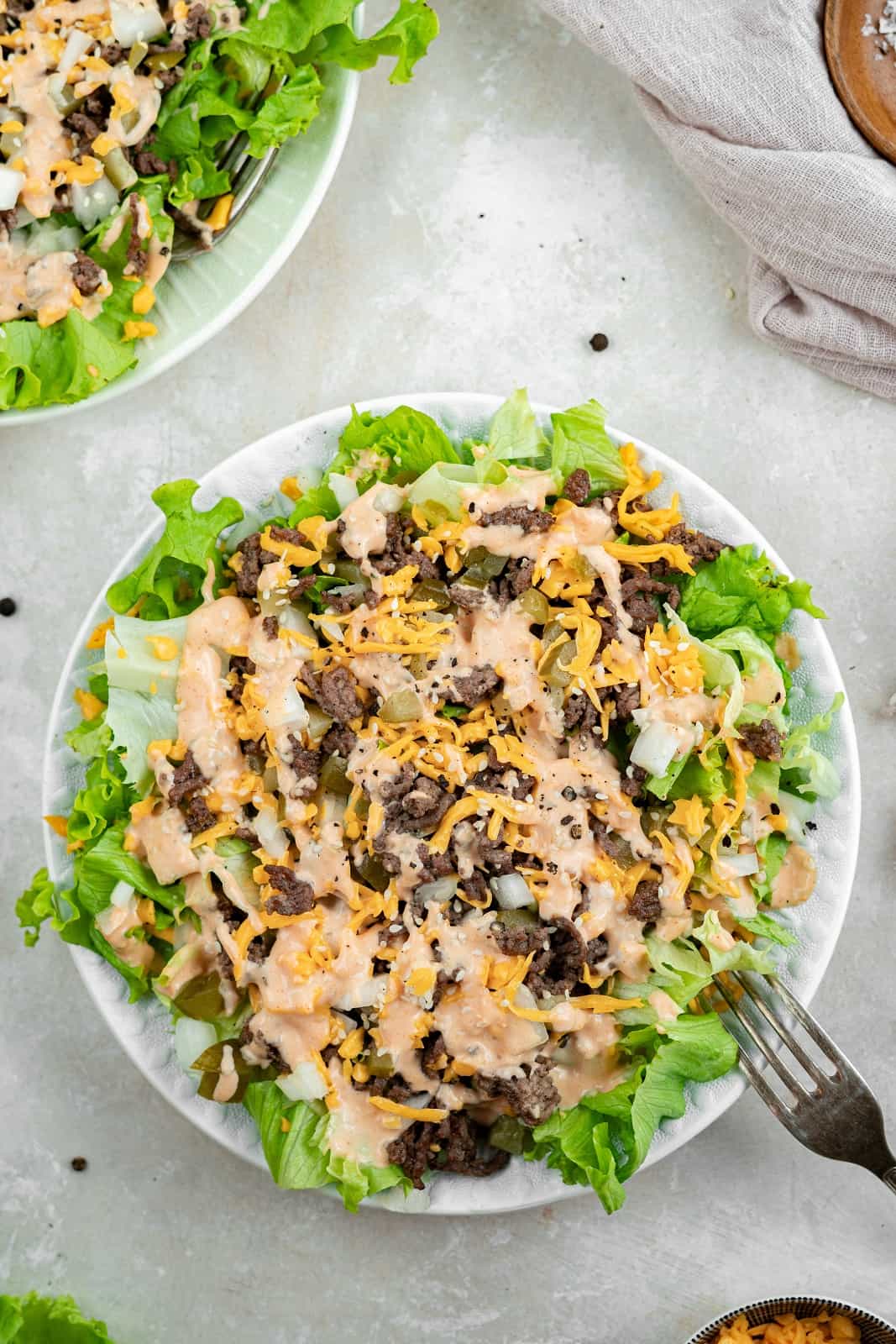 Keto Big Mac Salad